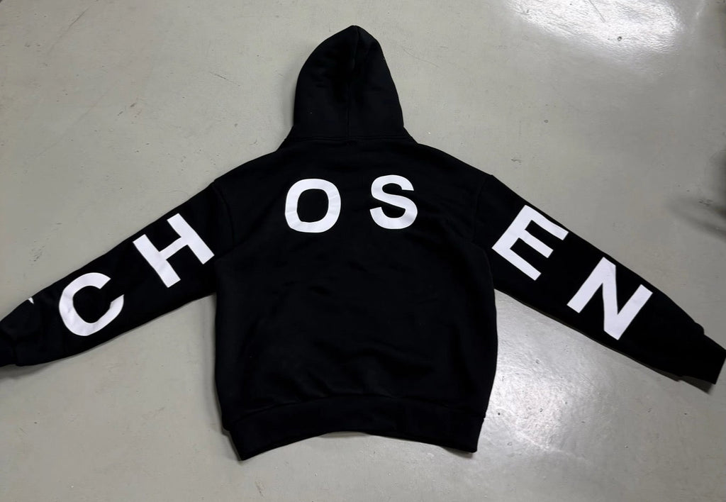 CHOSEN Hoodie B/W
